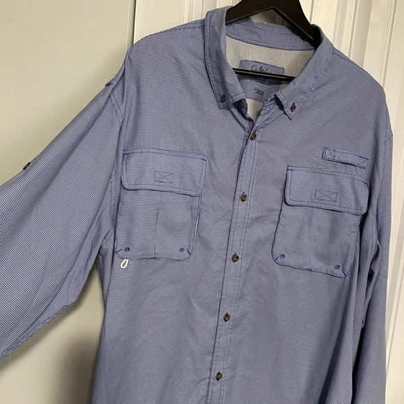 Men’s Cabela’s LS Button-Down Shirt w/UPF 30, 2XL - Picture 2 of 14